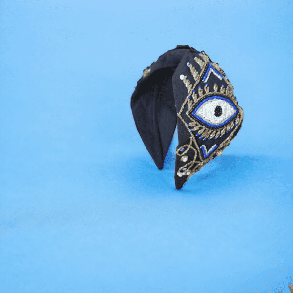 Handmade Evil Eye Headband